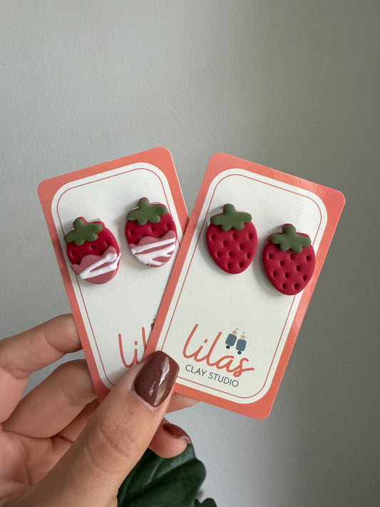 Strawberry Studs